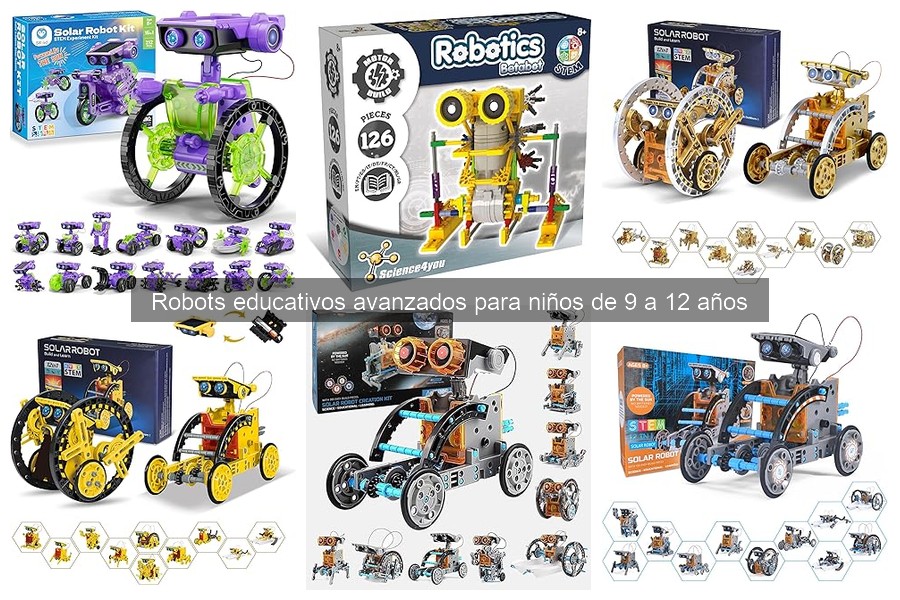 Guía de instalación de robots educativos para niños de 9 a 12 años
