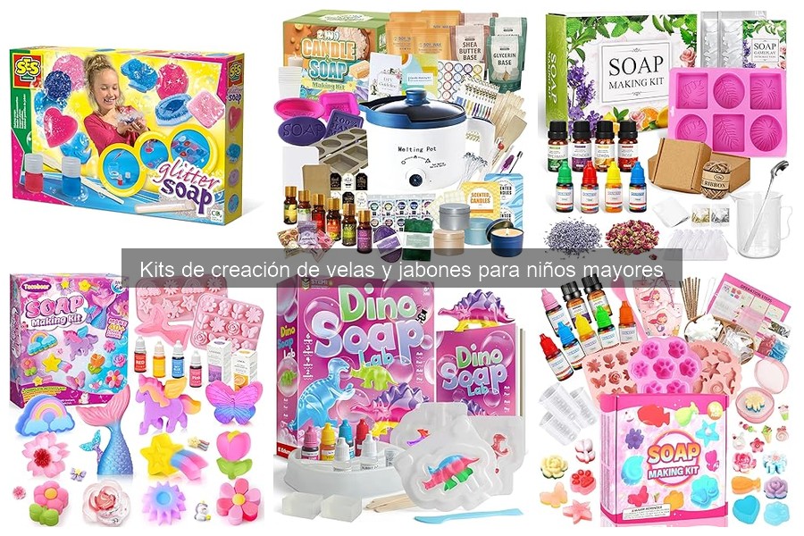 Guía de Kits de Creación de Velas y Jabones para Niños