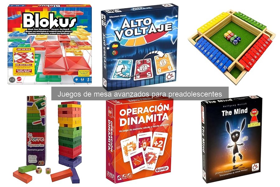 Guía para Elegir Juegos de Mesa Avanzados para Preadolescentes