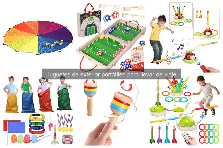 Guía para elegir juguetes de exterior portátiles para niños