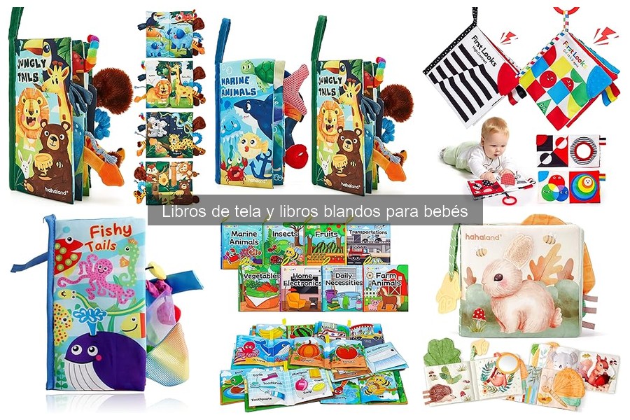 Guía para elegir libros de tela según la edad del bebé