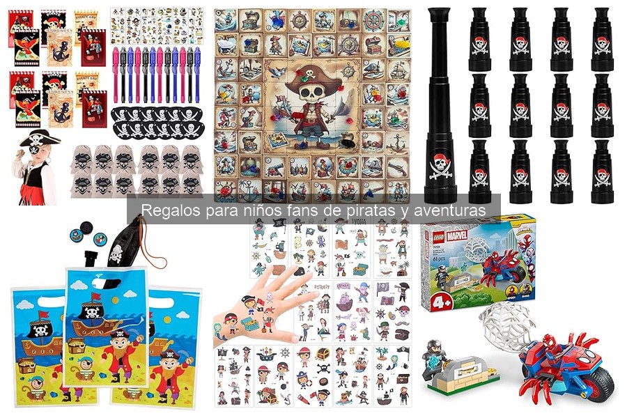 Guía para elegir regalos perfectos para niños fan de piratas