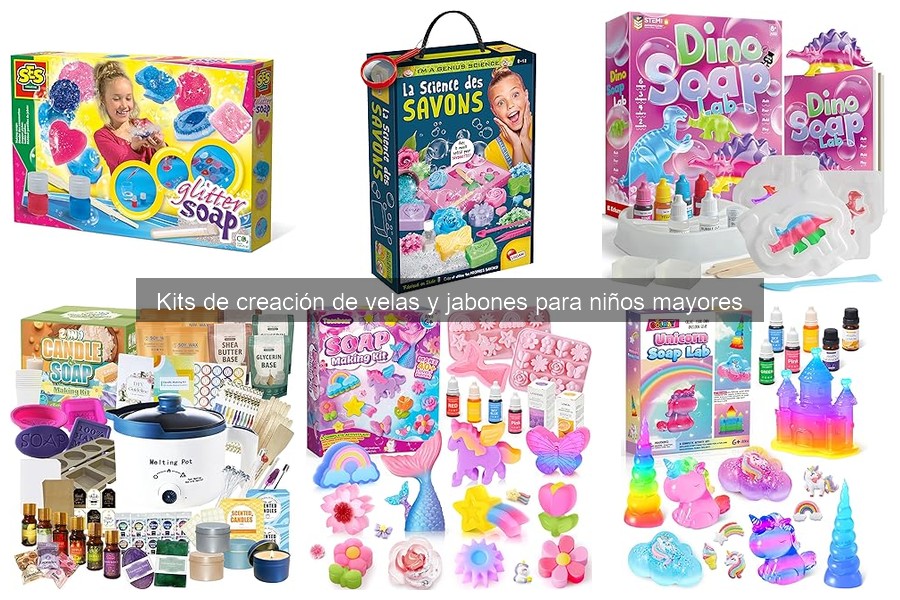 Guía práctica para usar kits de creación de jabones y velas