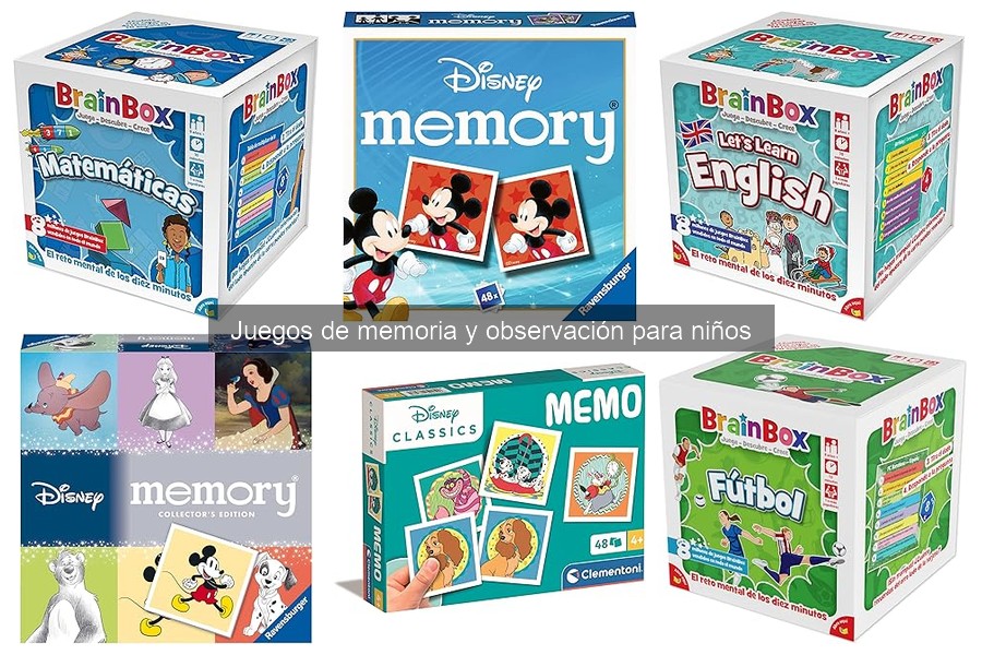 Habilidades que fomentan los juegos de observación para niños