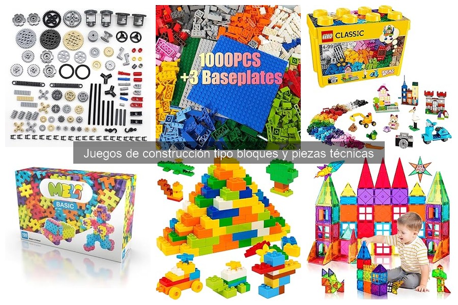 Ideas creativas de juegos con bloques de construcción