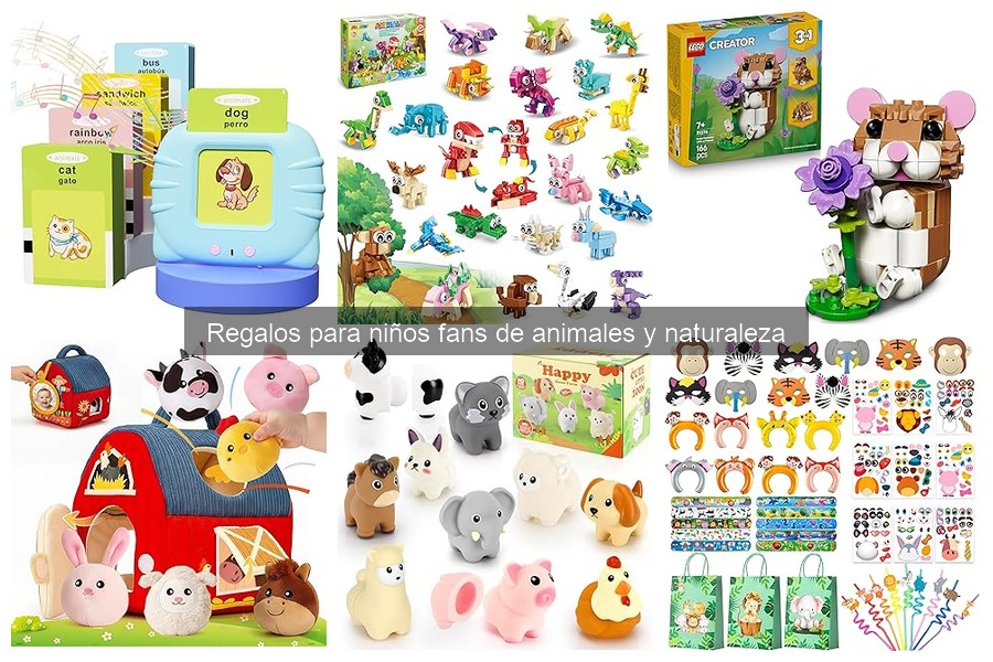 Ideas creativas de manualidades con animales para niños