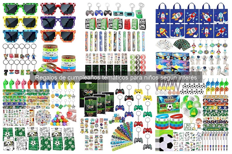 Ideas Creativas de Regalos de Cumpleaños Temáticos para Niños