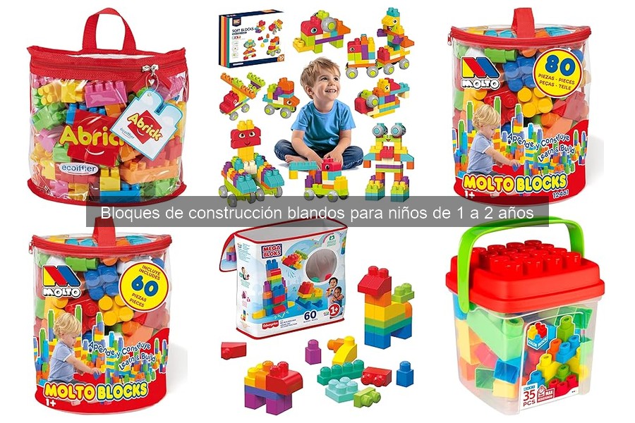 Ideas creativas para jugar con bloques de construcción blandos