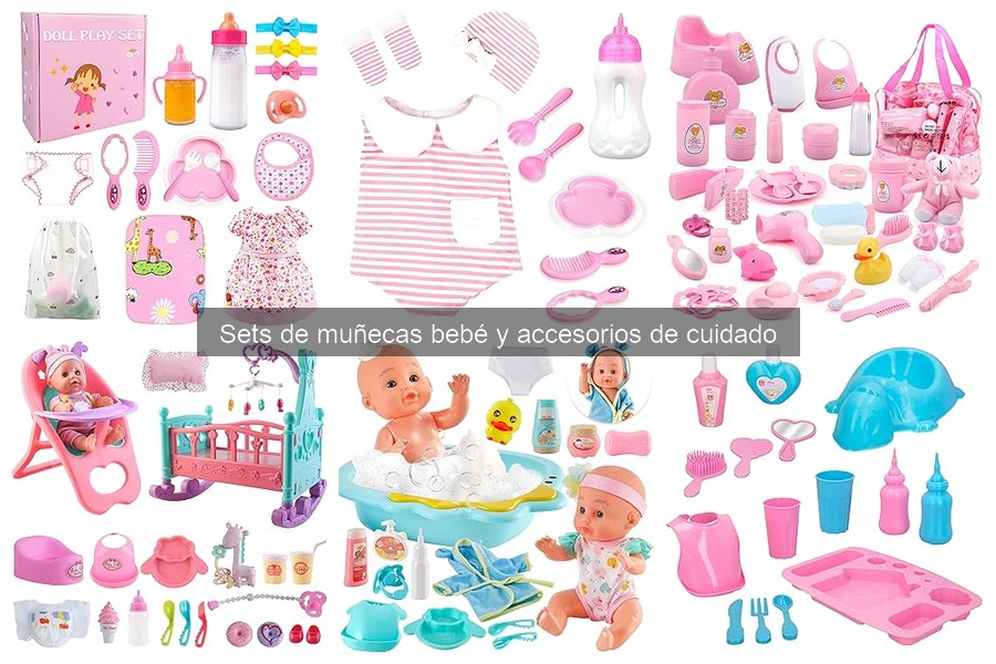 Ideas creativas para jugar con sets de muñecas bebé