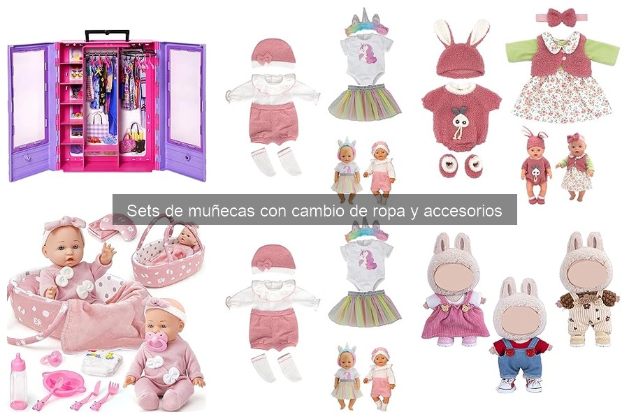 Ideas creativas para jugar con sets de muñecas y accesorios