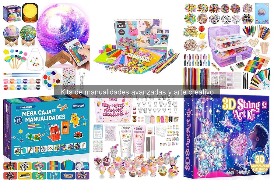 Ideas Creativas para Usar Kits de Manualidades Avanzadas