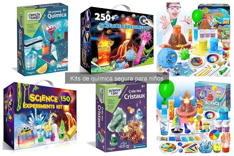 Innovaciones recientes en kits de química segura para niños
