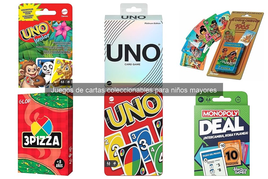 Juegos de cartas coleccionables para niños: Guía de compra