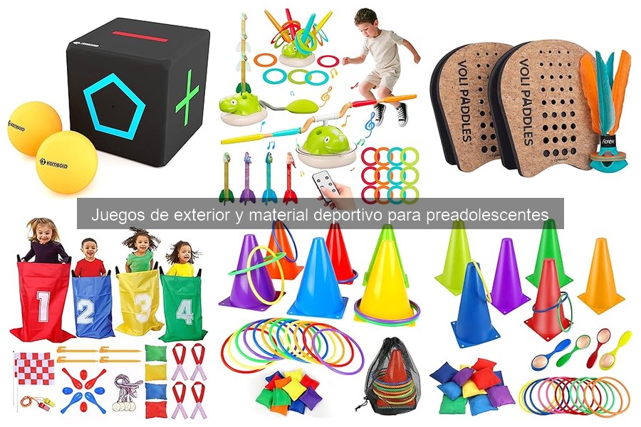 Juegos de exterior que fomentan habilidades sociales en preadolescentes