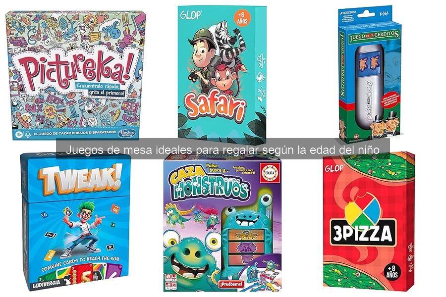 Juegos de mesa para niños de 4 a 6 años: guía de compra