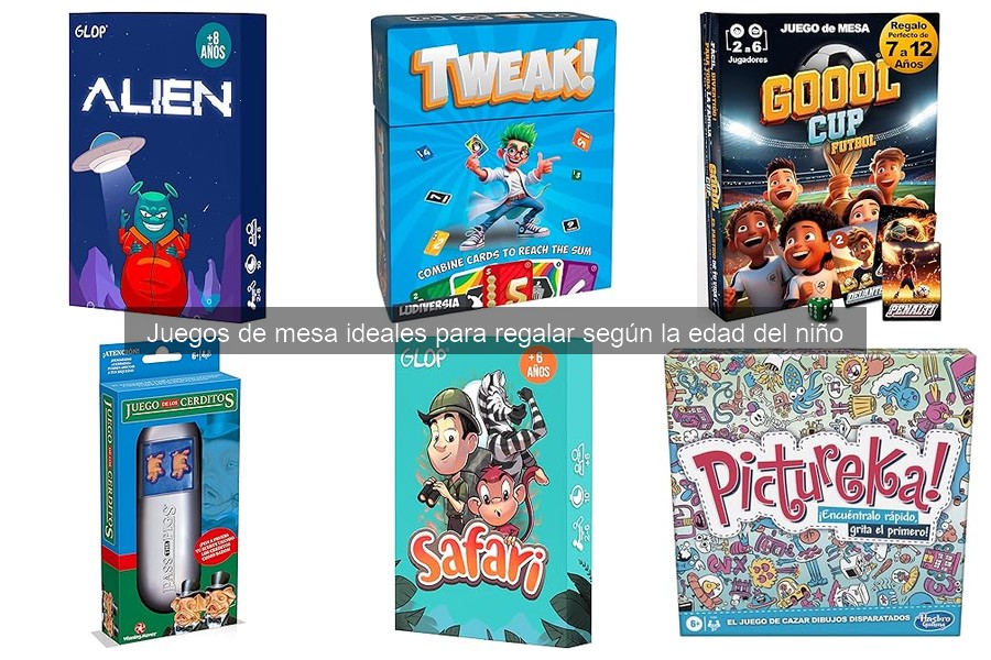 Juegos de mesa sin conflictos para regalar a niños