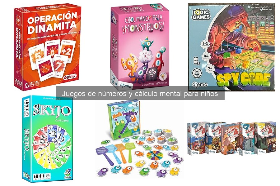 Juegos de Números para Niños: Tipos por Edad y Desarrollo