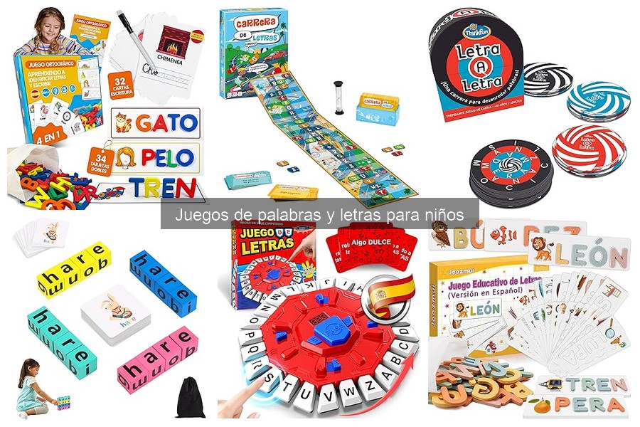 Juegos de Palabras y Letras: Beneficios para Niños