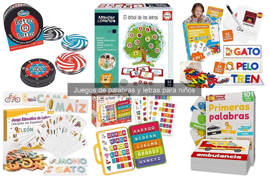 Juegos de palabras y letras para estimular la creatividad