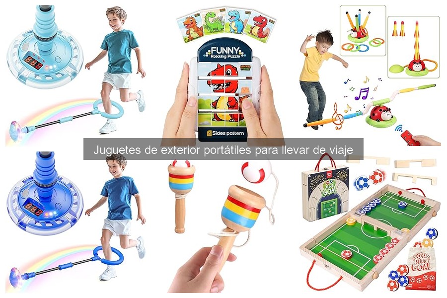 Juegos Divertidos con Juguetes de Exterior Portátiles