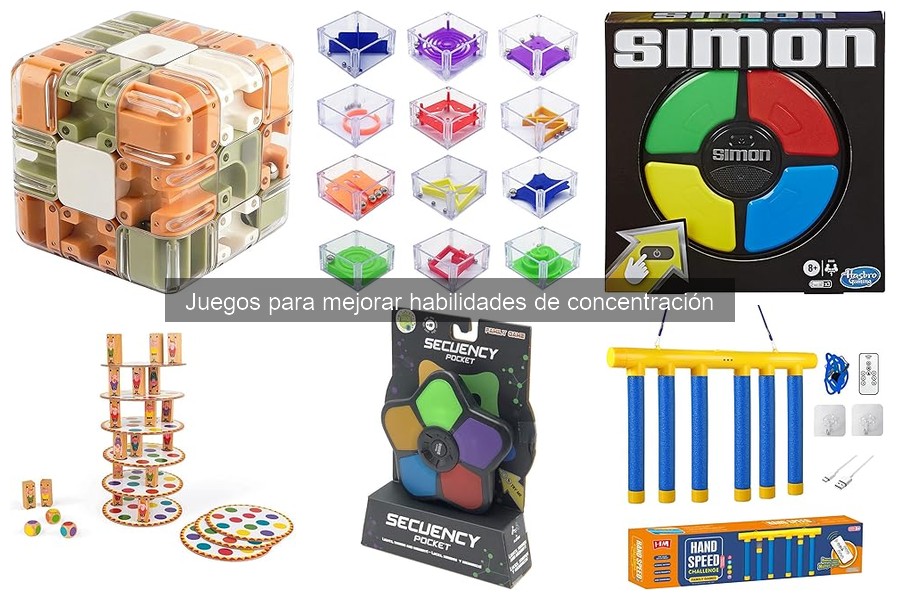 Juegos recomendados para mejorar la concentración en niños
