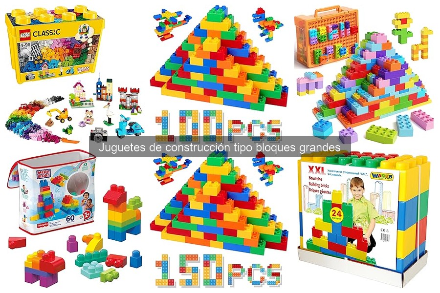 Juguetes de construcción que fomentan la colaboración en grupo