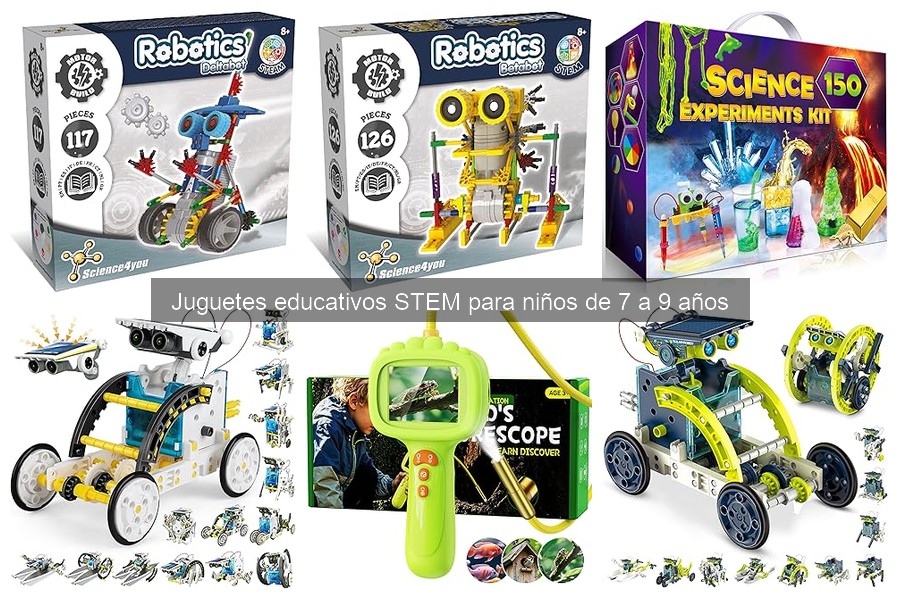 Juguetes educativos STEM: Aprendizaje divertido para niños