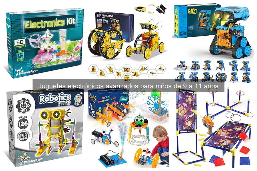 Juguetes Electrónicos Avanzados para Niños de 9 a 11 Años