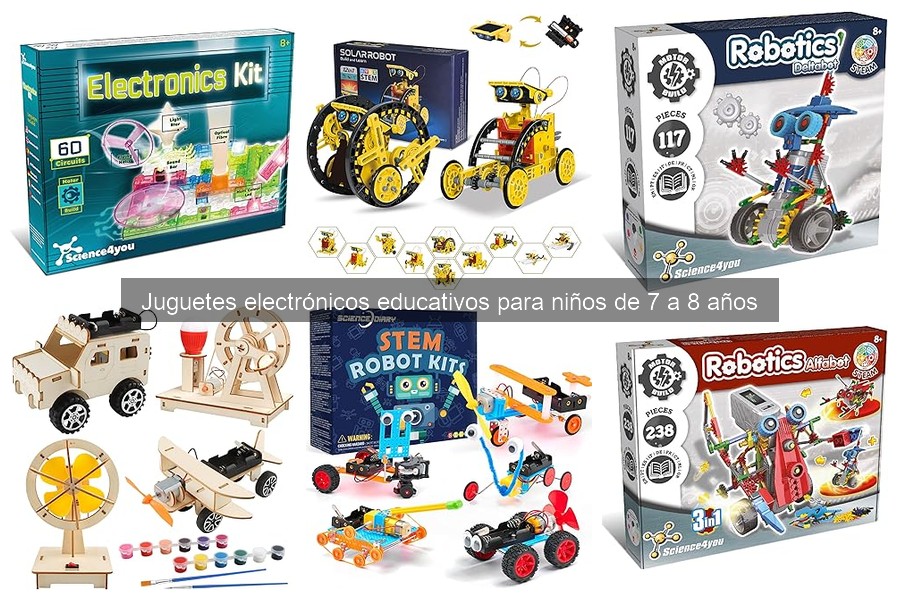 Juguetes Electrónicos Educativos para Niños de 7 a 8 Años