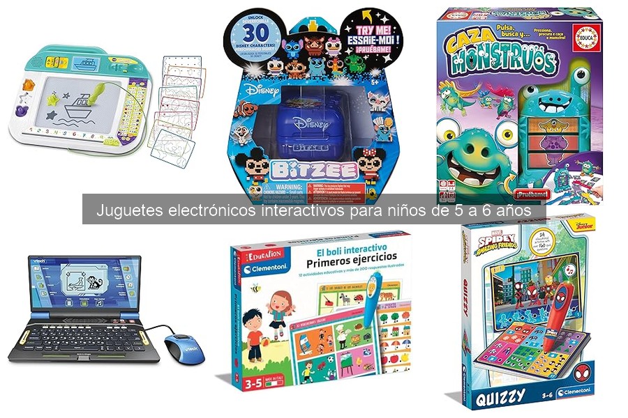 Juguetes Electrónicos Interactivos para Cumpleaños de Niños 5-6 Años