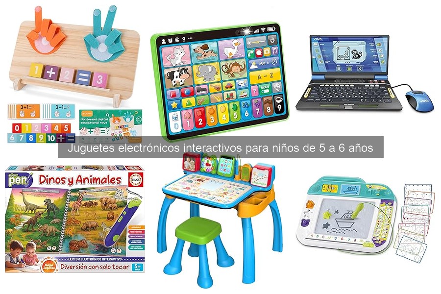 Juguetes Electrónicos Interactivos para Niños de 5 a 6 Años