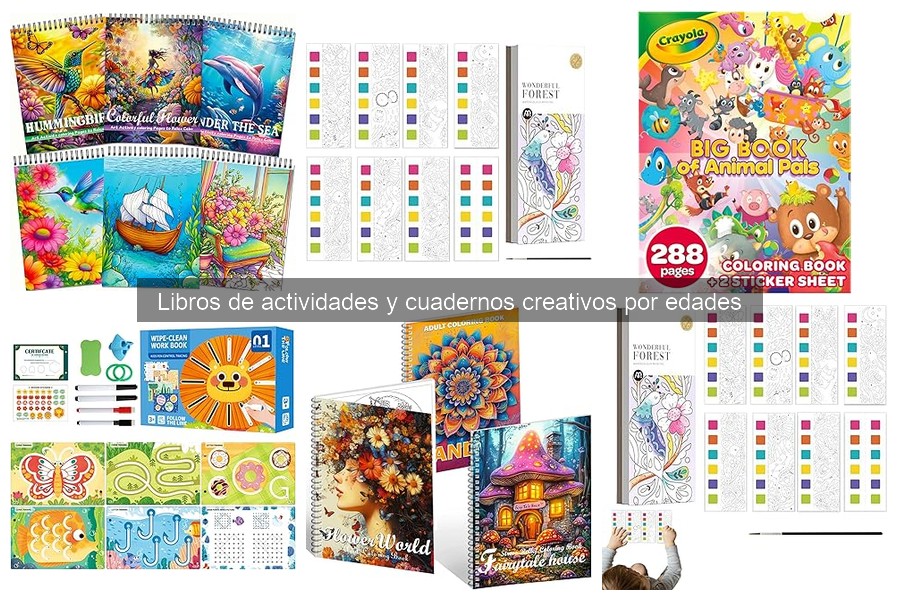 Libros de actividades para niños: ¿Qué son y sus beneficios?