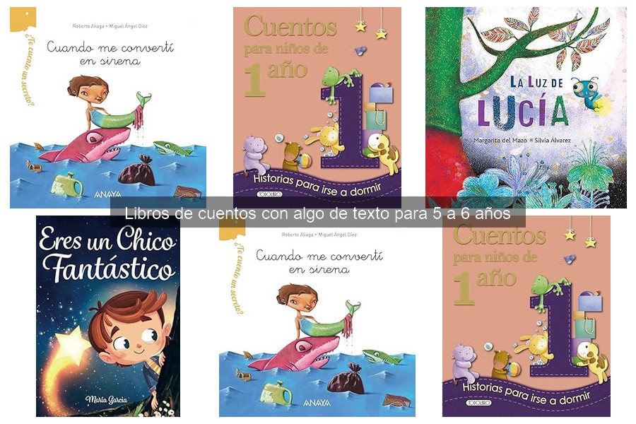 Libros de cuentos sobre emociones para niños de 5 a 6 años