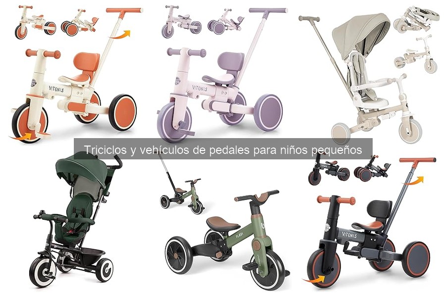 Mantenimiento básico de triciclos para niños pequeños