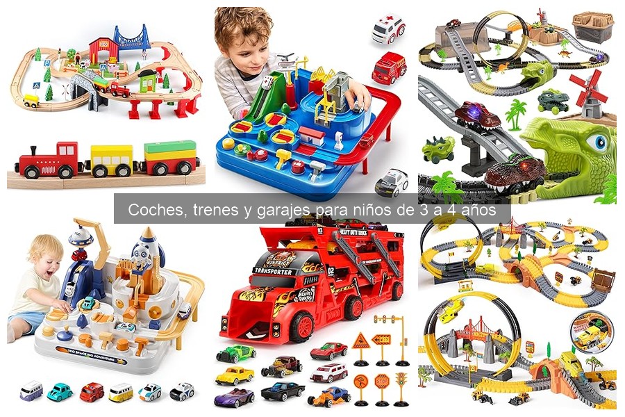 Mejores coches para niños de 3 a 4 años: comparativa 2023