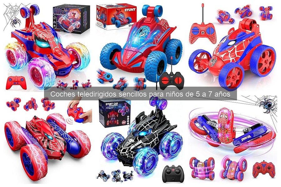 Mejores coches teledirigidos para niños de 5 a 7 años