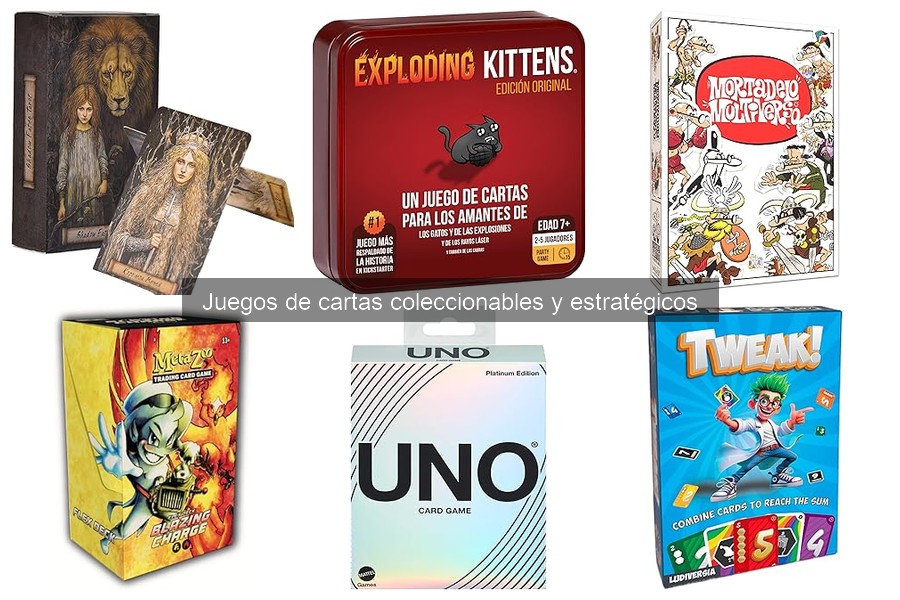 Mejores juegos de cartas coleccionables para niños de 8 a 12 años