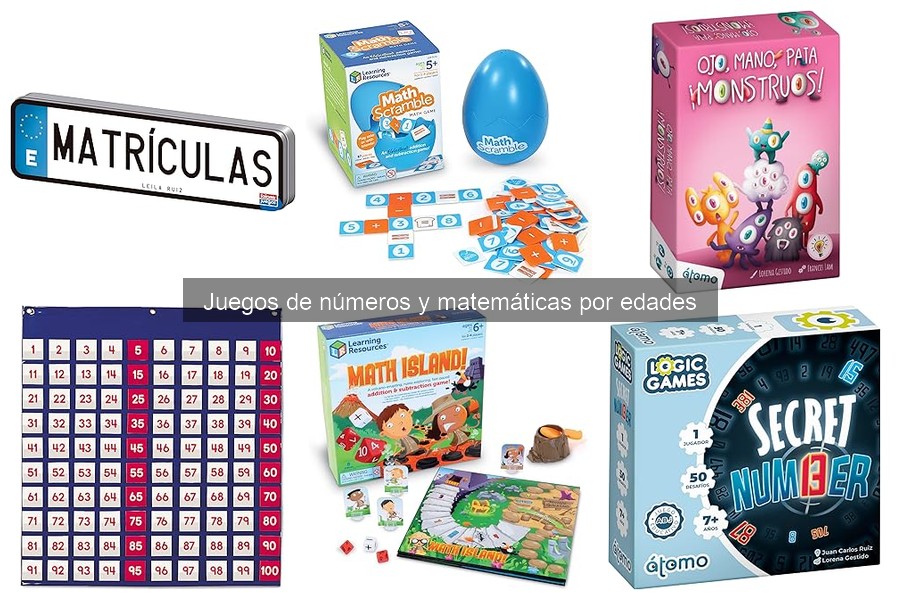 Mejores juegos de matemáticas para niños de 5 a 7 años