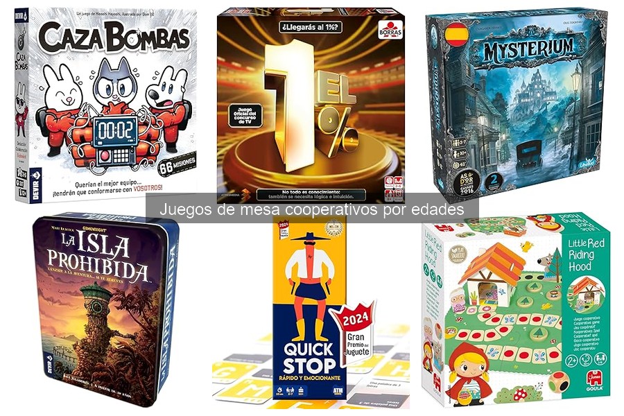 Mejores juegos de mesa cooperativos para niños con necesidades especiales