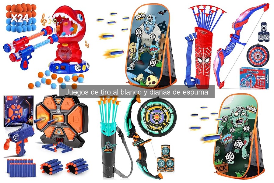 Mejores juegos de tiro al blanco para niños de 5 a 8 años