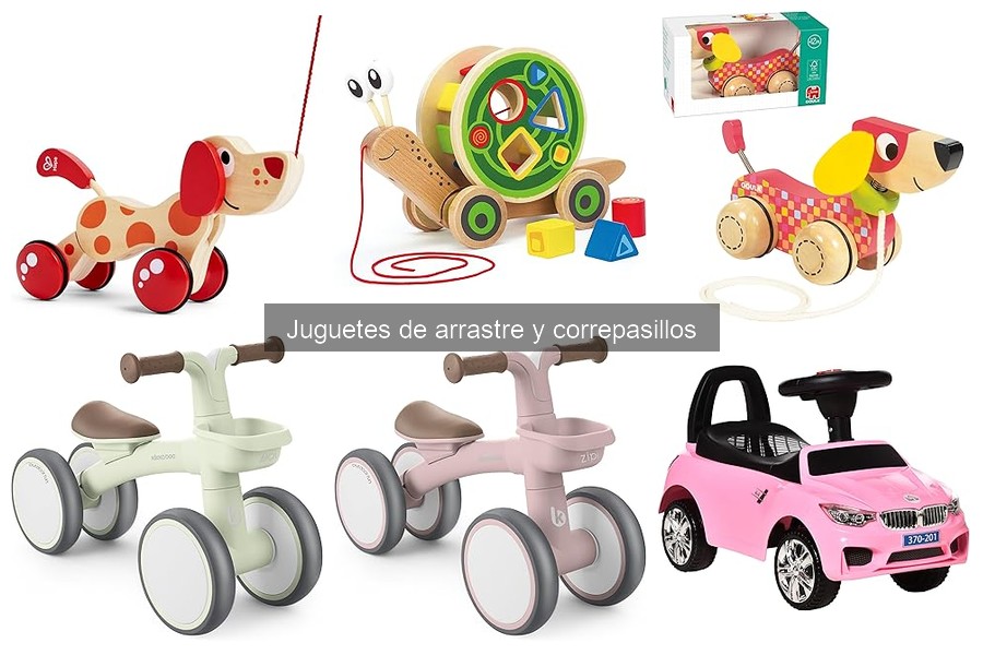 Mejores juguetes de arrastre para niños de 1 a 3 años