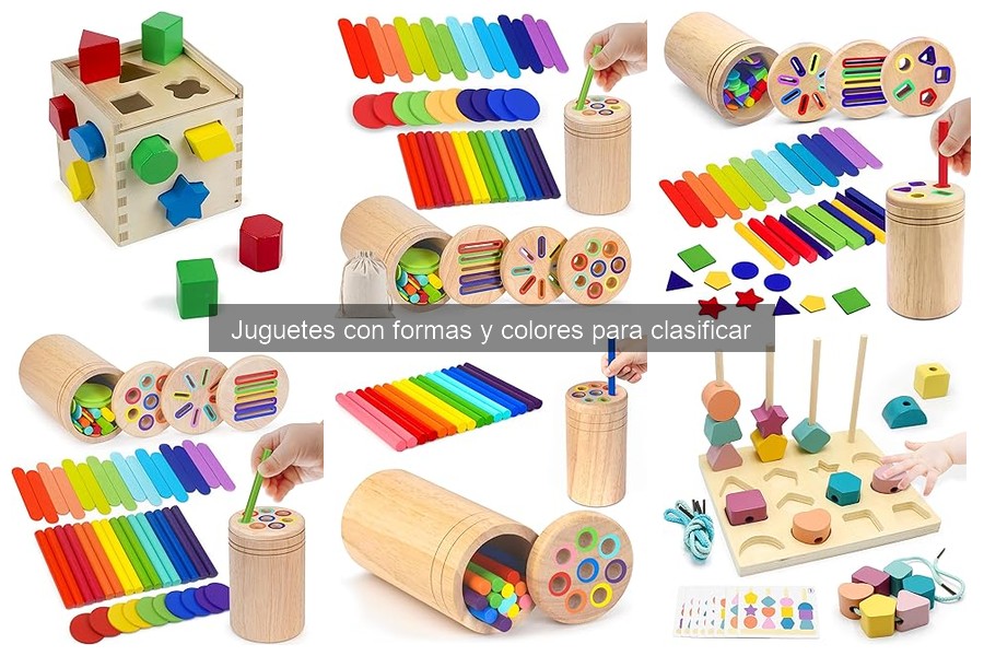 Mejores juguetes de clasificación de formas para niños de 1 a 3 años
