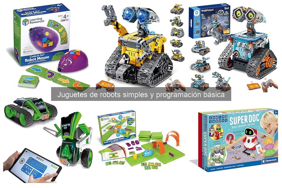 Mejores juguetes de robots para niños de 5 a 8 años