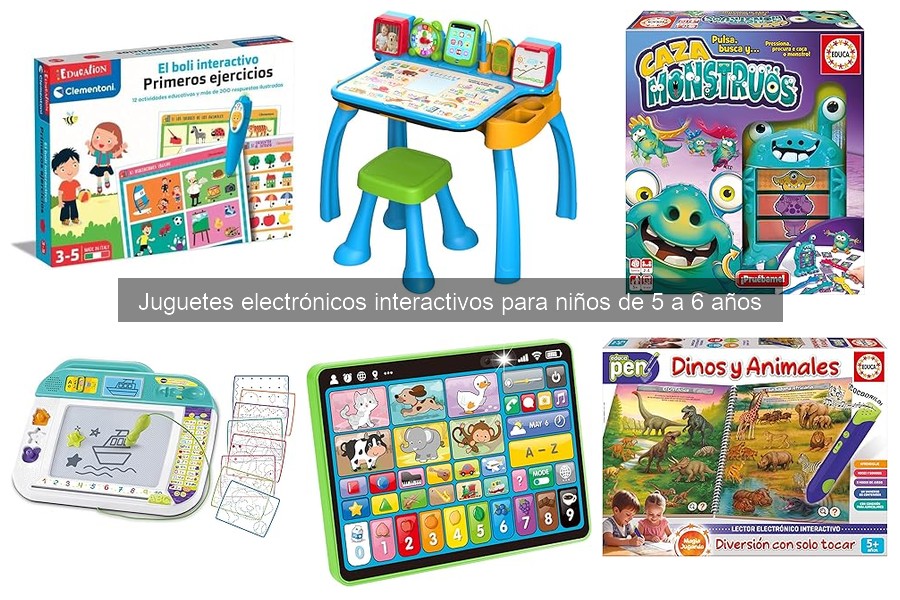 Mejores Juguetes Electrónicos Interactivos para Niños 2023
