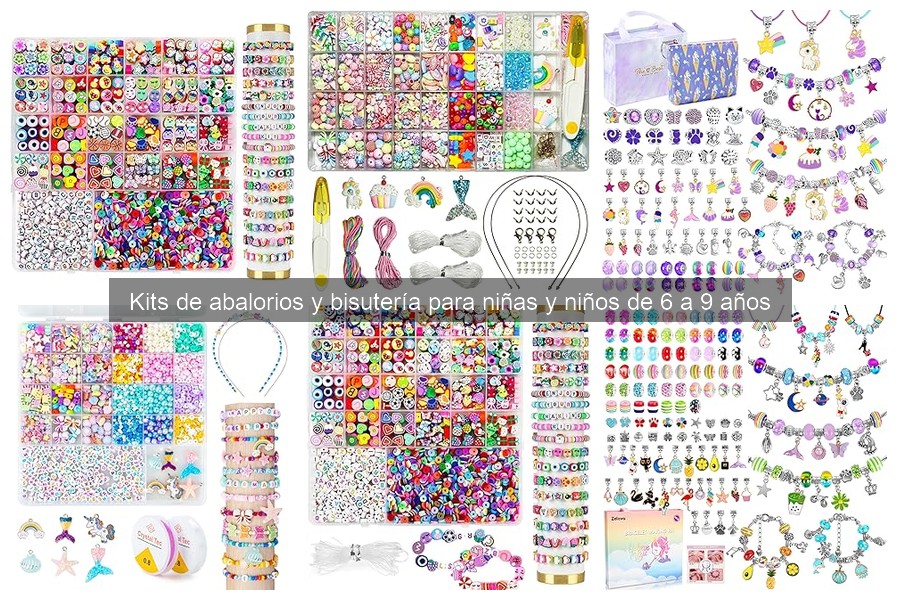 Mejores kits de abalorios para niños de 6 a 9 años