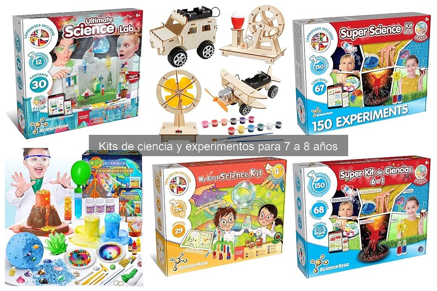 Mejores kits de ciencia para niños de 7 a 8 años