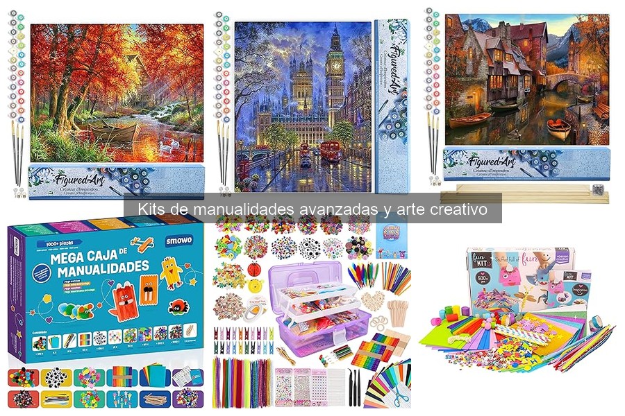 Mejores Kits de Manualidades Avanzadas para Niños de 8 a 12 Años