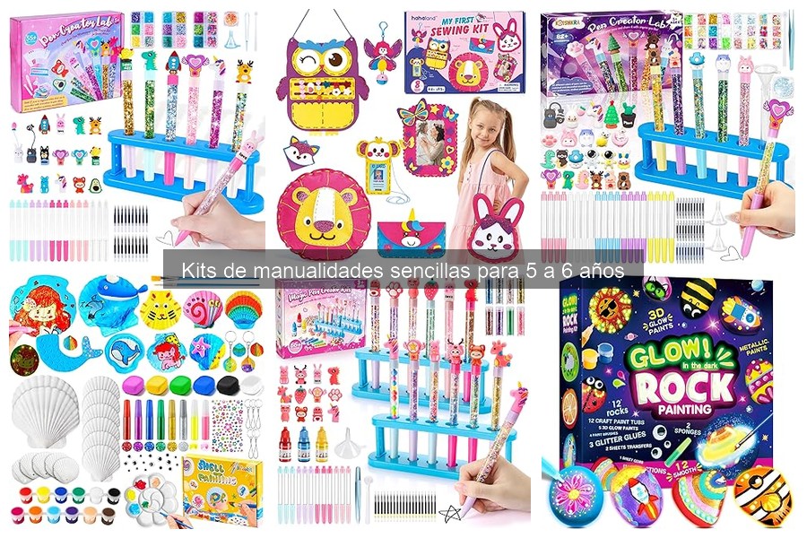 Mejores Kits de Manualidades para Niños de 5 a 6 Años