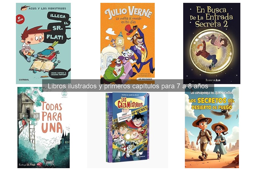 Mejores libros ilustrados para niños de 7 a 8 años: Opiniones
