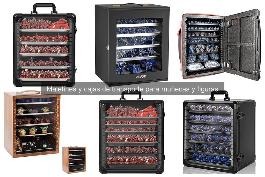 Mejores maletines y cajas para muñecas y figuras en 2023